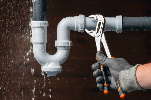 Professional Drain Cleaning technician working in Mebane, NC